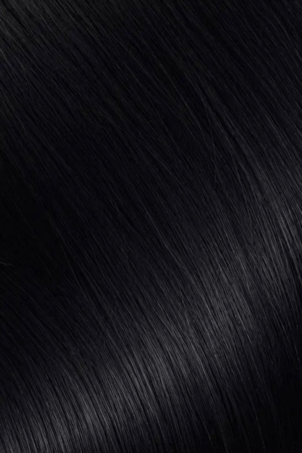Dani Steel Obsidian Ultra Thin Weft hair extensions — color card — Straight product