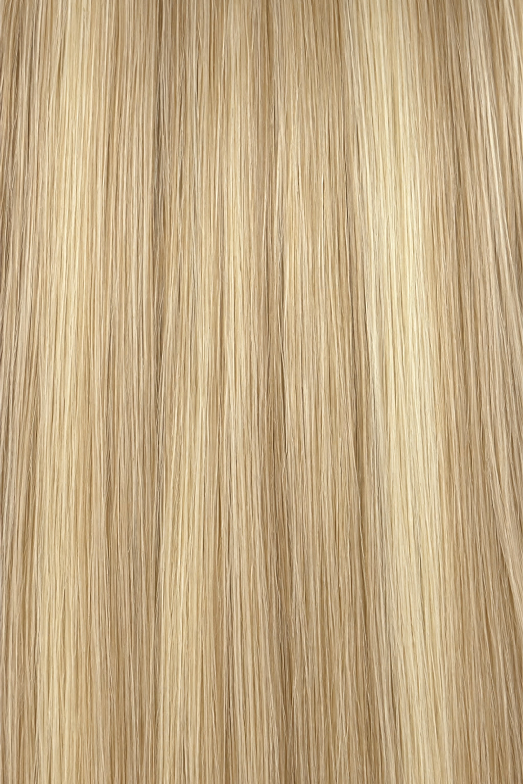Dani Steel Crystal Gold Balayage Butterfly Weft hair extensions — color card — Natural Wave product