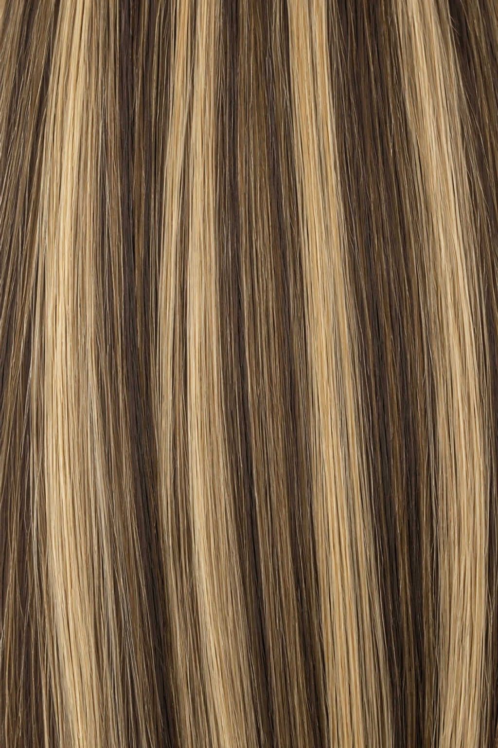 Dani Steel Mocha Sand Balayage Butterfly Weft hair extensions — color card — Natural Wave product