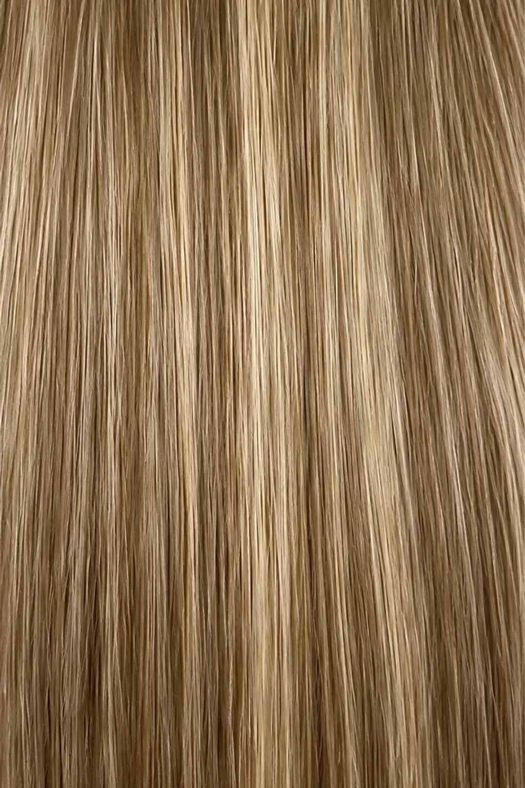 Dani Steel Honey Pearl Balayage Ultra Thin Weft hair extensions — color card — Straight product