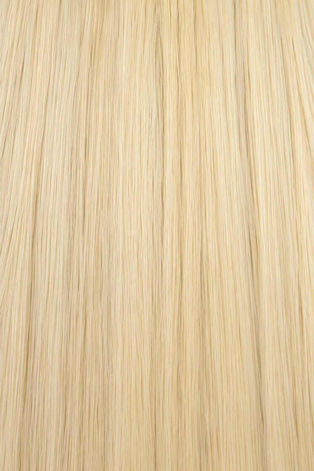 Dani Steel Arctic Blonde Butterfly Weft hair extensions — color card — Straight product
