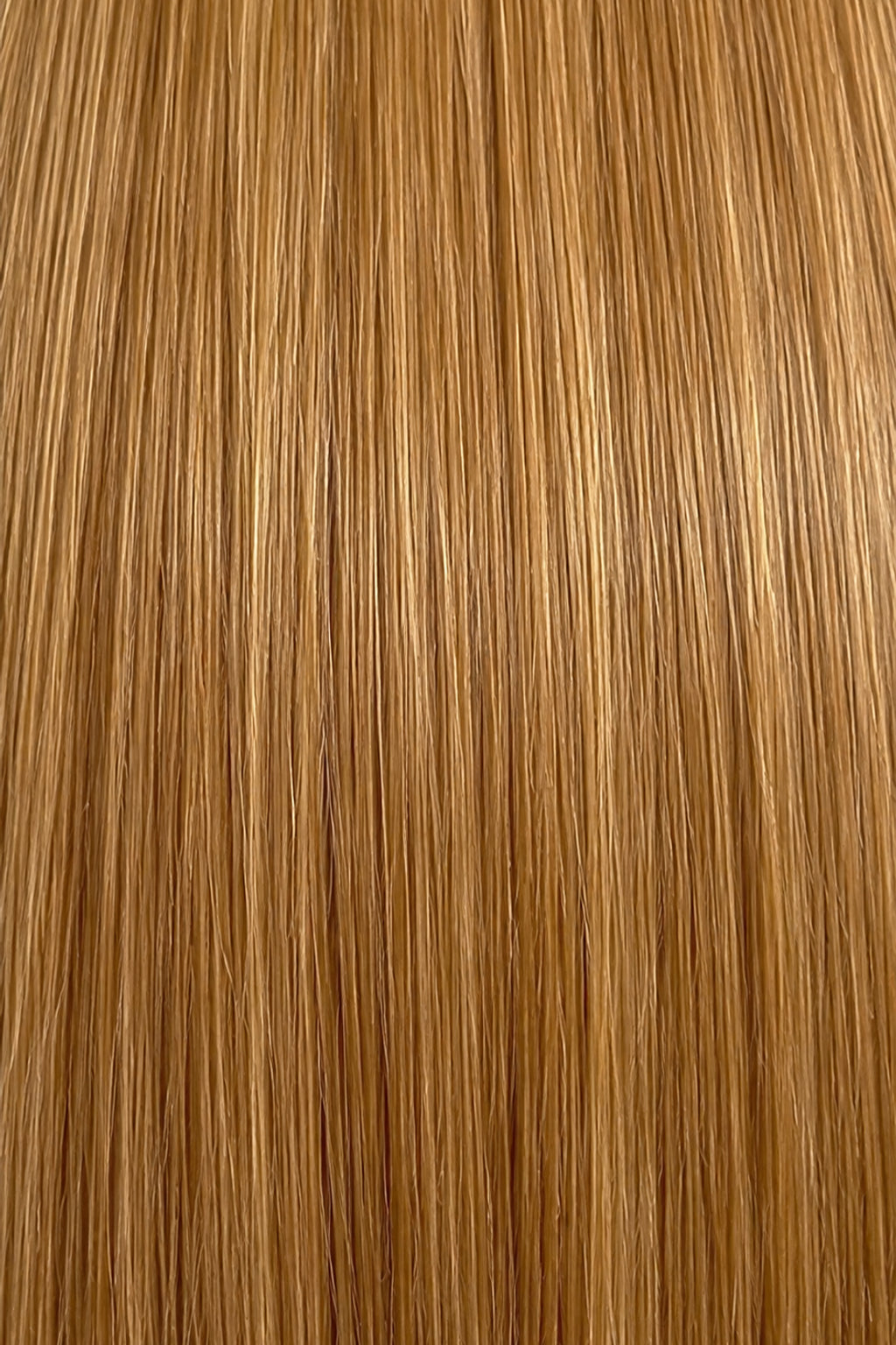 Dani Steel Golden Copper Ultra Thin Weft hair extensions — color card — Straight product