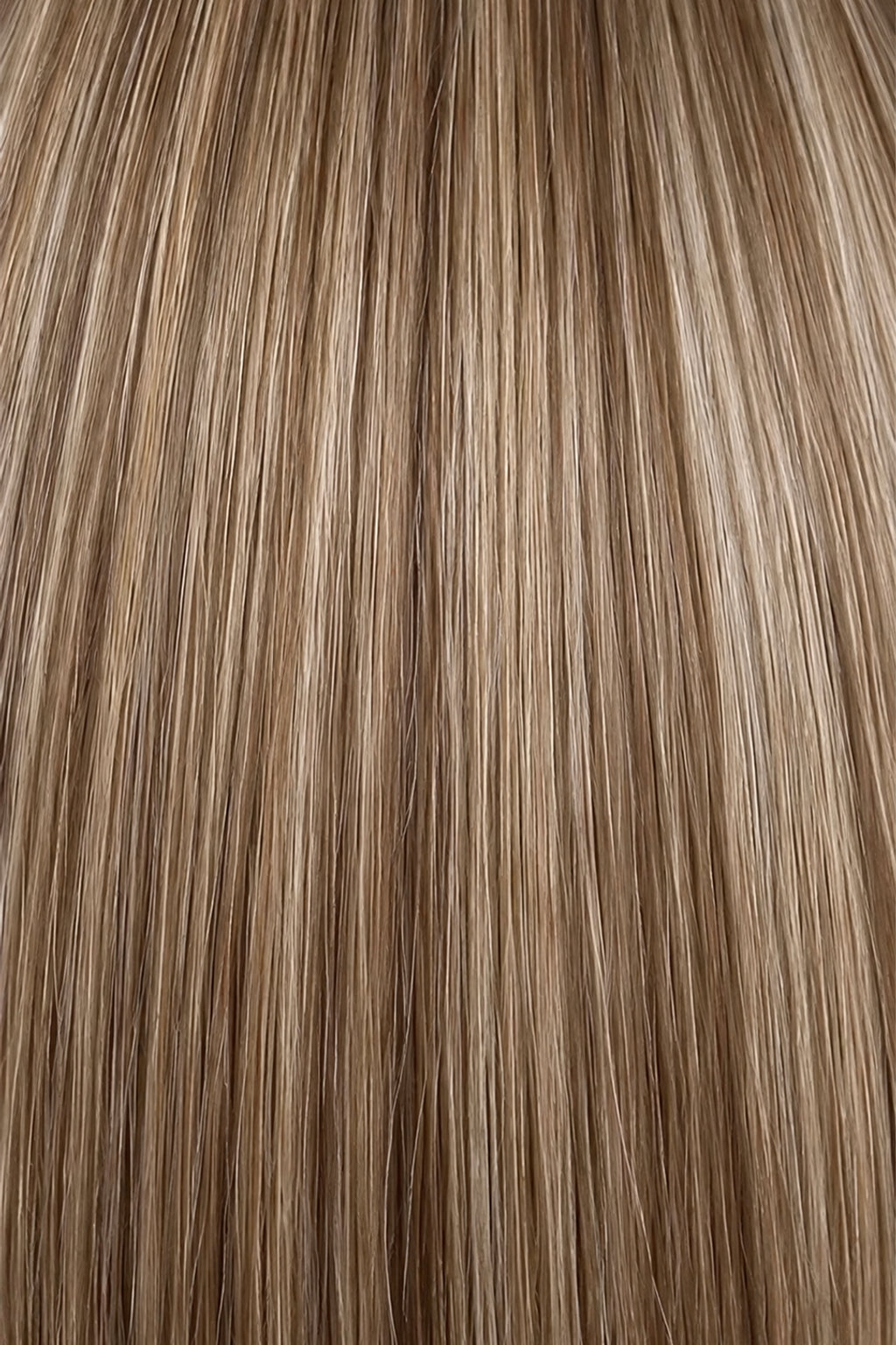 Dani Steel Platinum Brown Fusion Butterfly Weft hair extensions — color card — Natural Wave product
