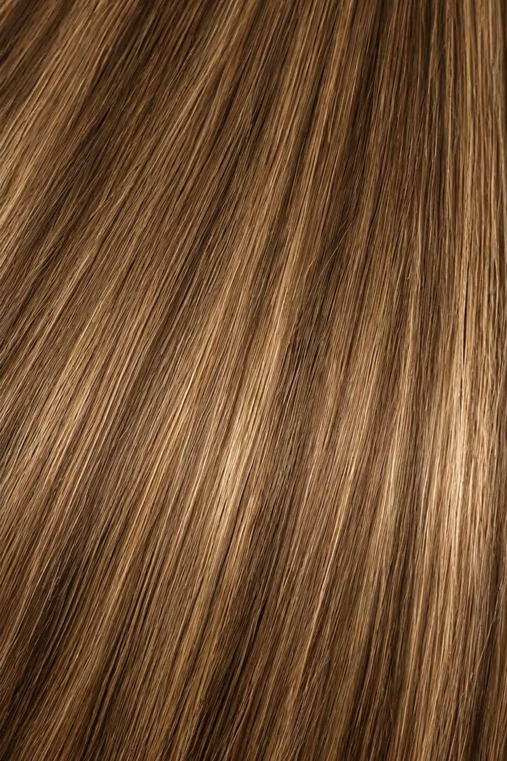 Dani Steel Caramel Fusion Ultra Thin Weft hair extensions — color card — Natural Wave product