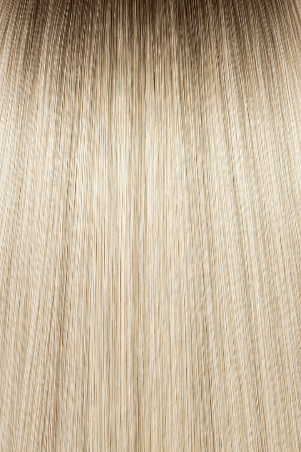 Dani Steel White Pearl Shadow Ultra Thin Weft hair extensions — color card — Natural Wave product