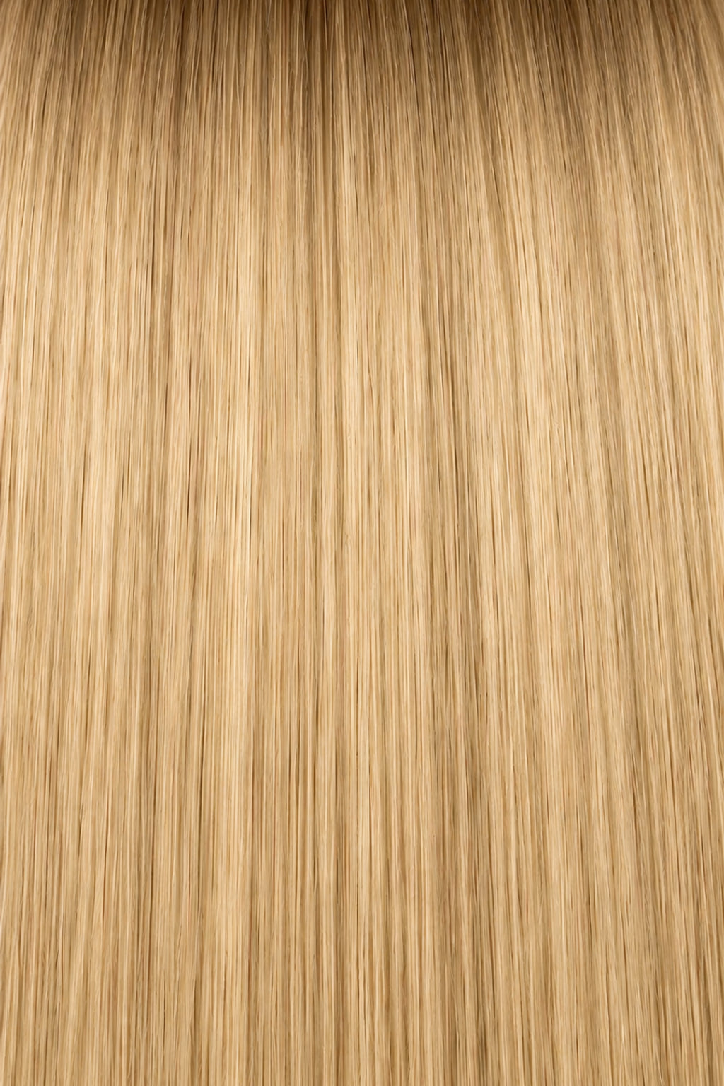 Dani Steel Buttercream Shadow Butterfly Weft hair extensions — color card — Straight product
